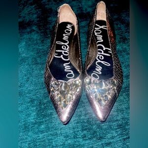 Like new. Sam Edelman Icelynn flats. Super cute. Sparkly